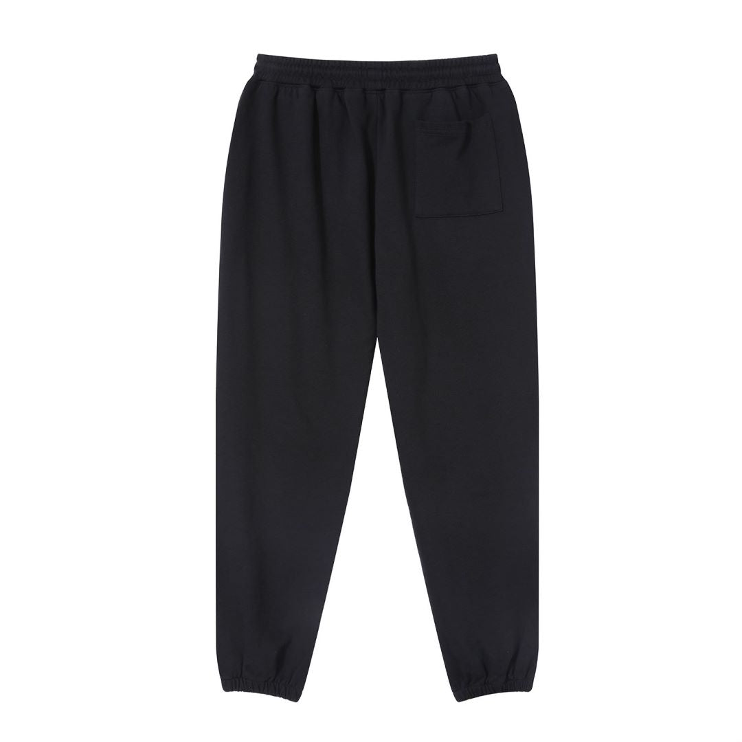 ENT. X EQUALNOX MIRRORED LOGO SWEATPANTS BLACK