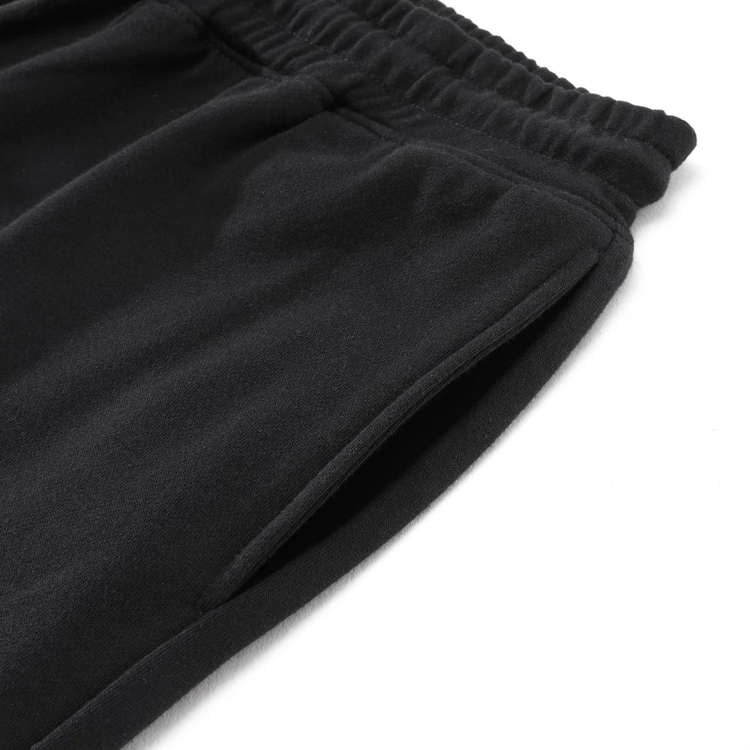 ENT. X EQUALNOX MIRRORED LOGO SWEATPANTS BLACK